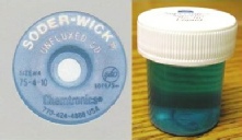 Soder-Wick and Jar No.30 Flux